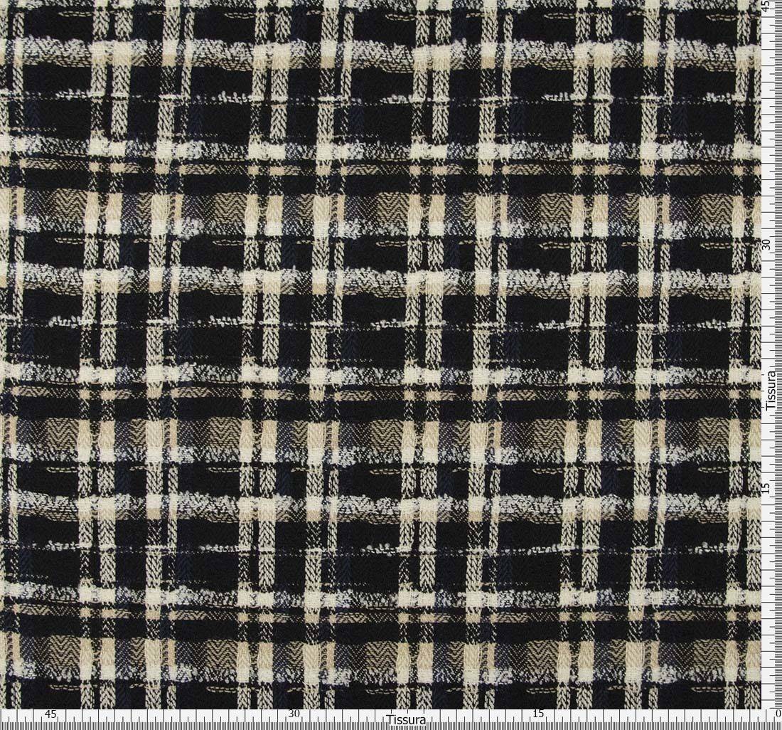 Шерсть в клетку в наличии