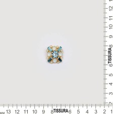 Пуговица со стразами Swarovski в наличии