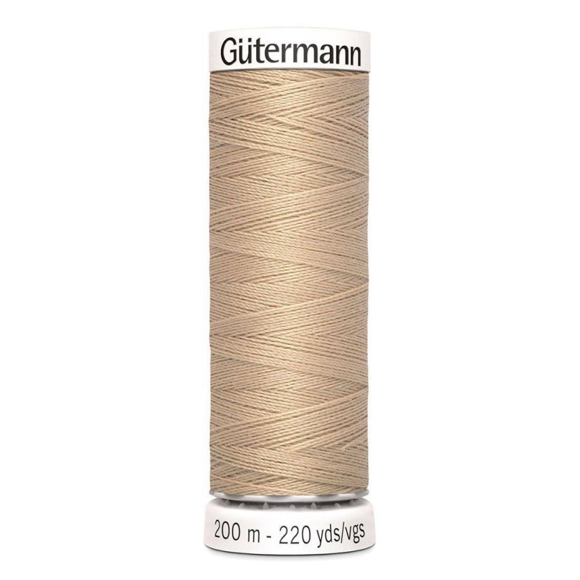 Нитки Gutermann швейные 200м, цвет 186 в наличии