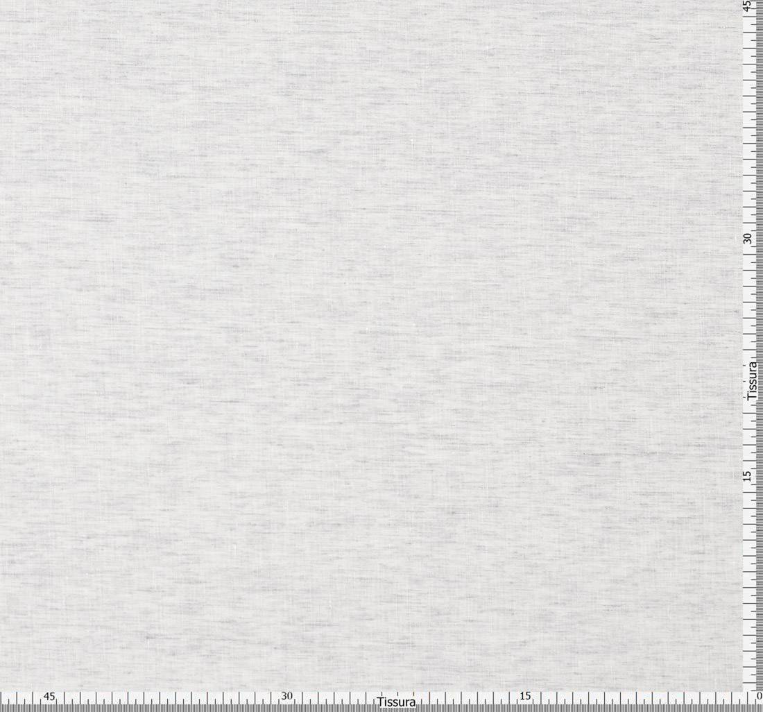 Лен бледно-серый с меланжевым эффектом из коллекции "Путешествие" (Journey) от Thomas Mason в наличии