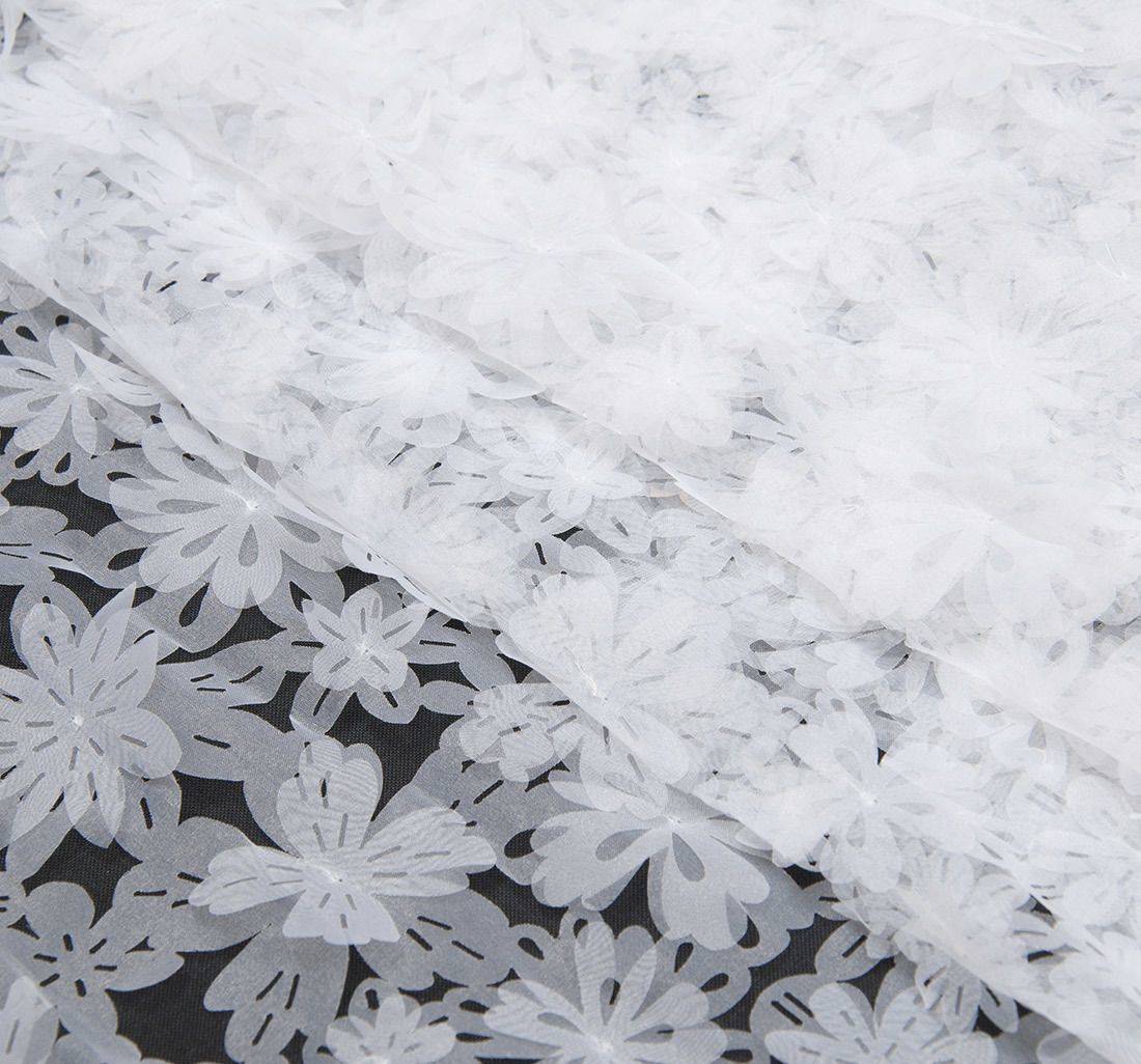 Кружево из органзы в наличии