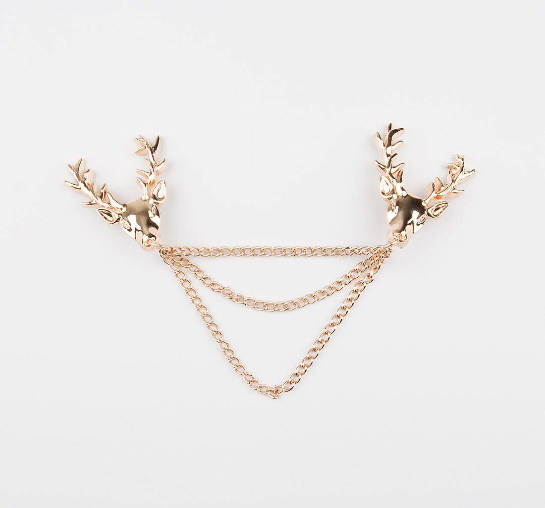 Брошь двойная в наличии