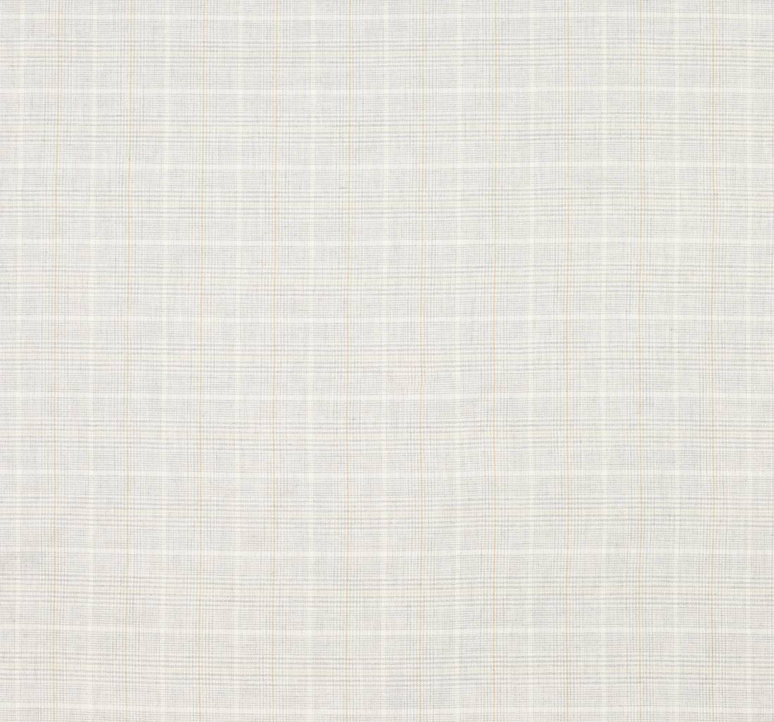 Фланель из хлопка с волокнами Lyocell (Лиоцелл) от Cotonificio Albini в нежную серо-бело-бежевую клеточку в наличии