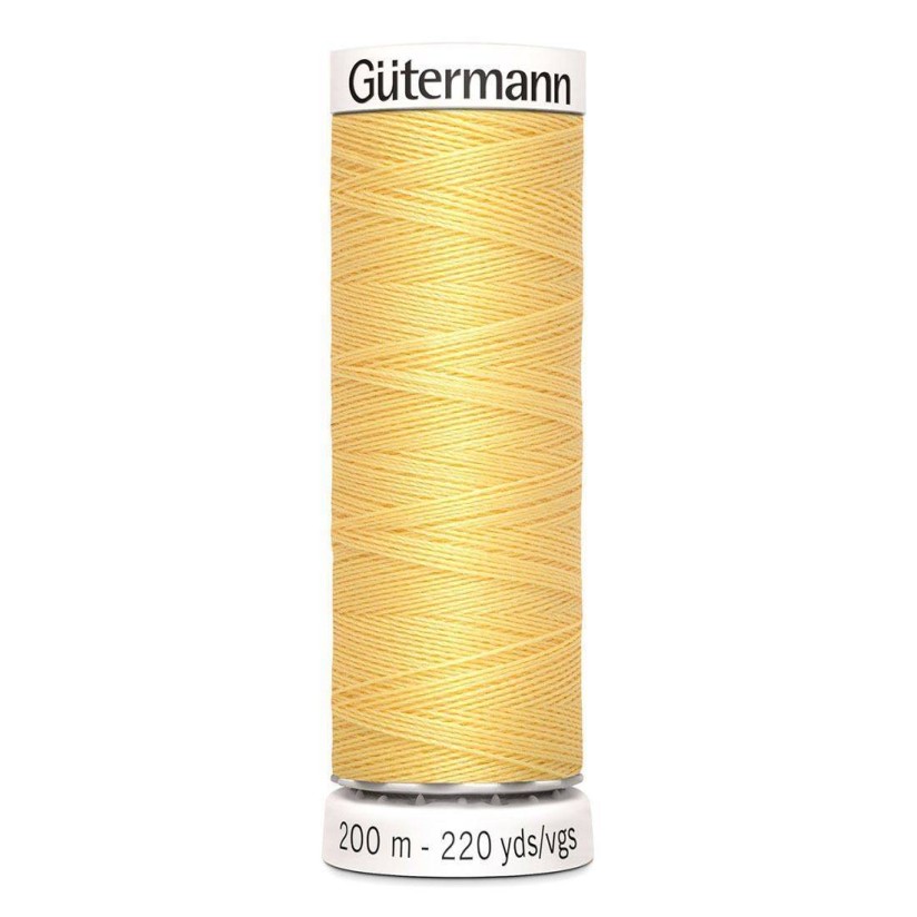 Нитки Gutermann швейные 200м, цвет 007 в наличии