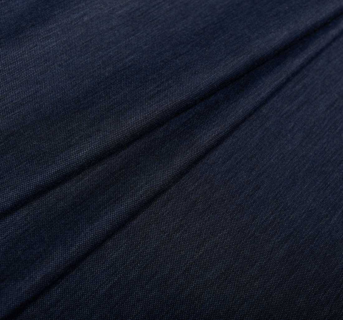 Шерстяной трикотаж от Loro Piana темно-синего цвета из коллекции "Шедевр" в наличии