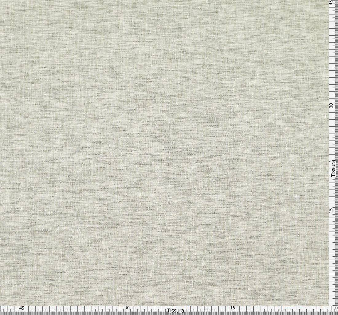 Лен светло-зеленый с меланжевым эффектом из коллекции "Путешествие" (Journey) от Thomas Mason в наличии