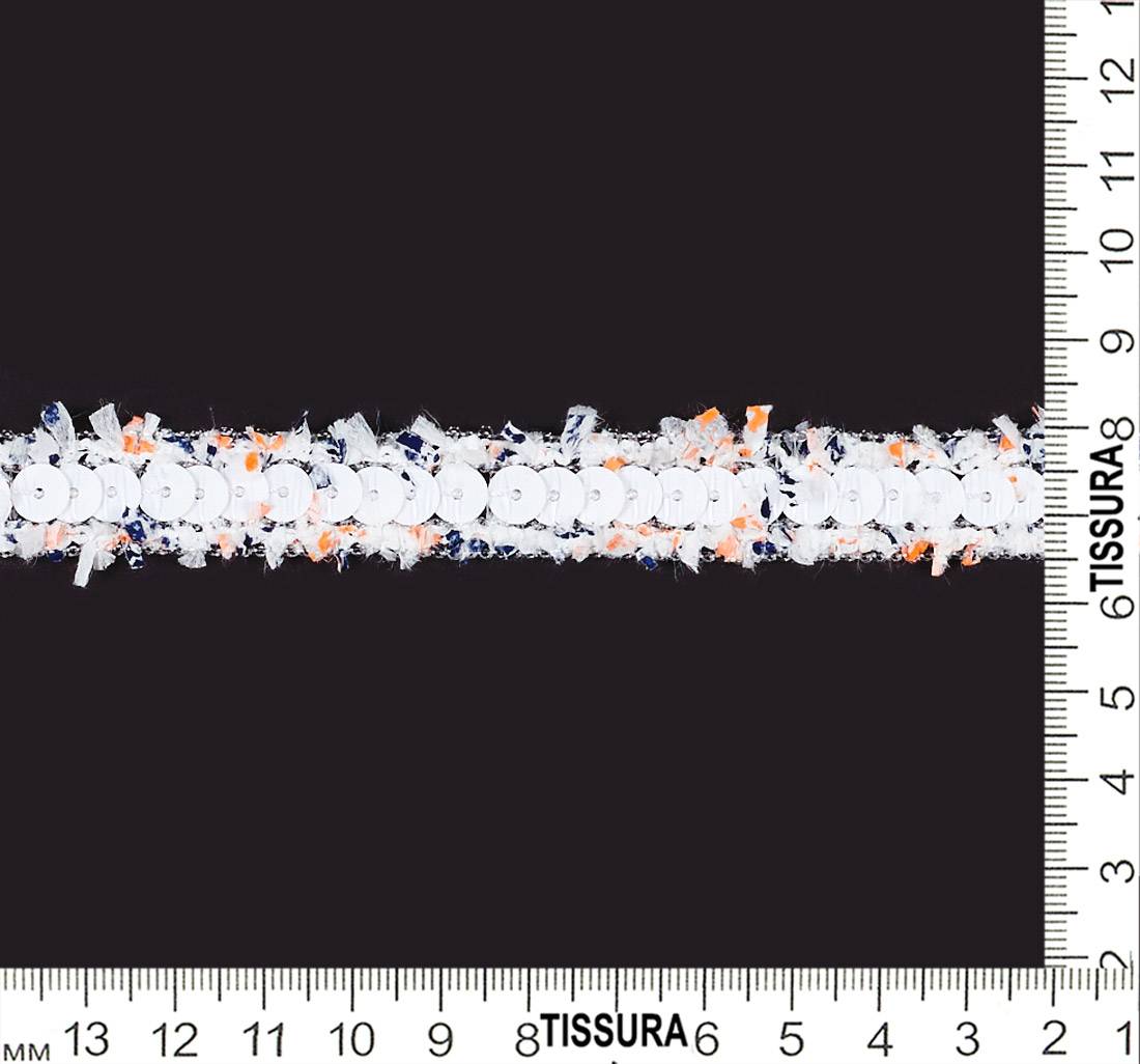 Тесьма с пайетками в стиле «Шанель» в наличии