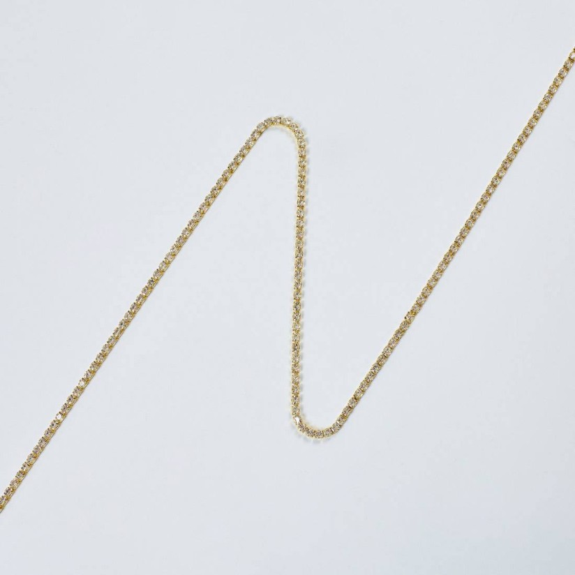 Цепочка из кристаллов Swarovski в наличии