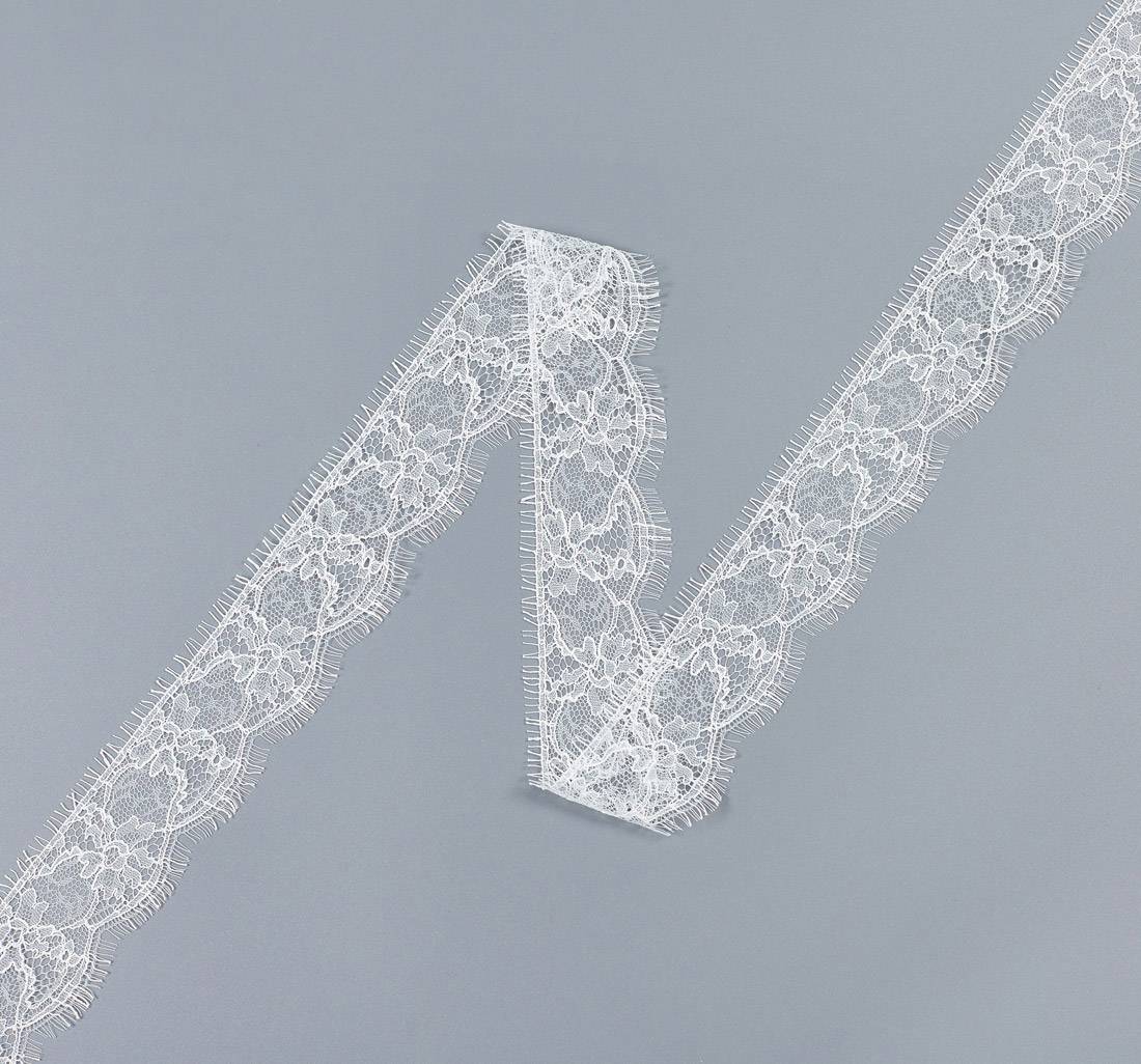 Тесьма кружевная «шантильи» в наличии