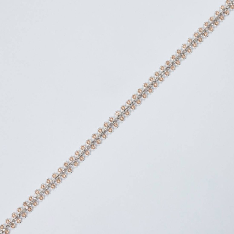 Цепочка из бусин и кристаллов Swarovski в наличии