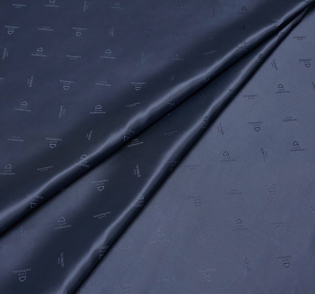 Ткань подкладочная темно-синяя от Dormeuil в наличии