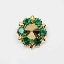 Пуговица со стразами Swarovski в наличии