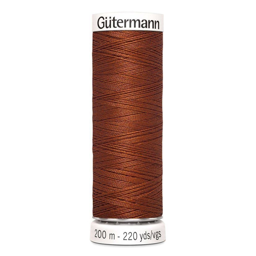 Нитки Gutermann швейные 200м, цвет 934 в наличии