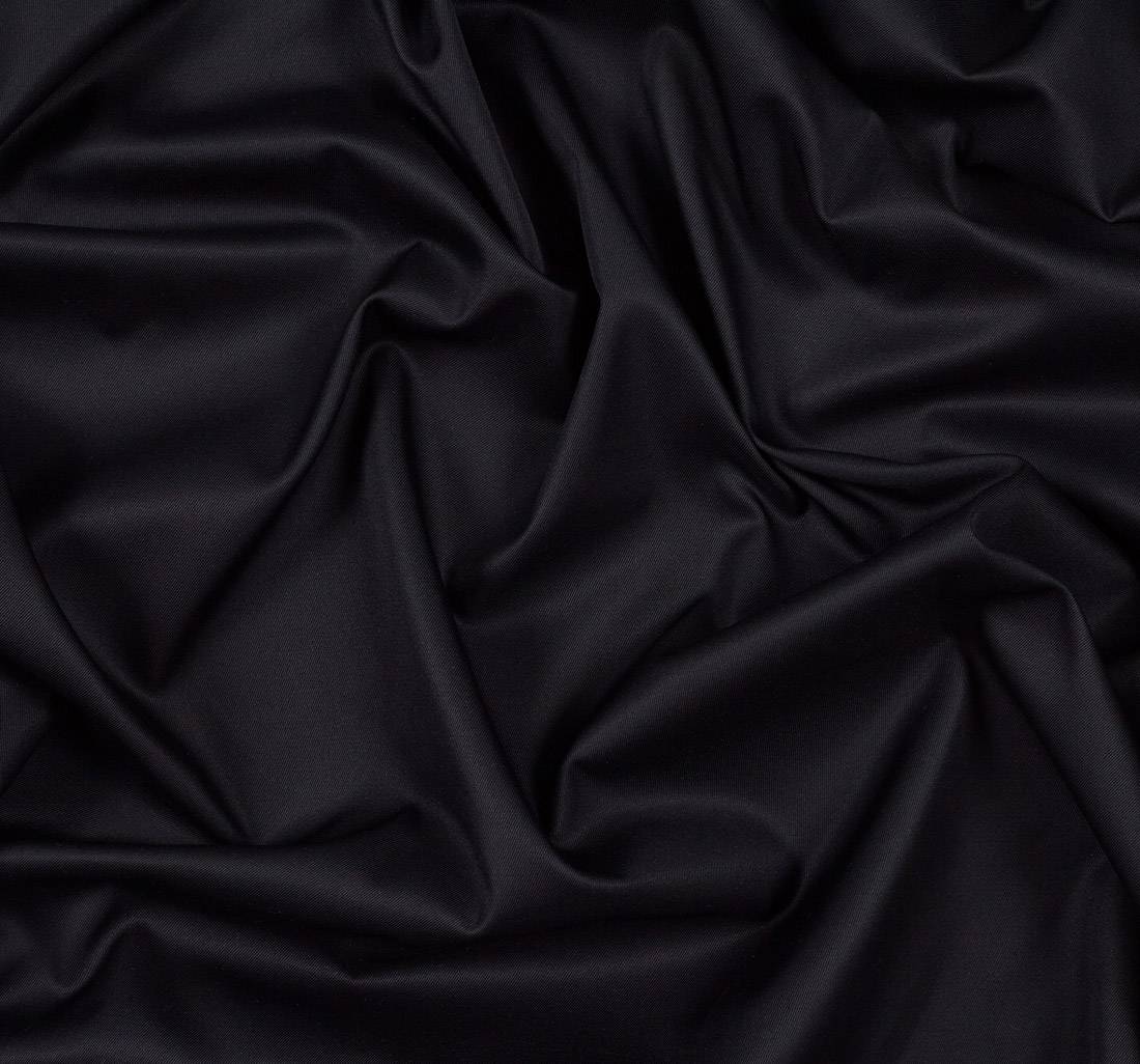 Габардин темно-синего цвета из 100% хлопка из коллекции "Gabardilia" от Solbiati в наличии