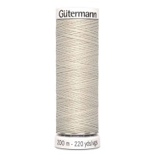 Нитки Gutermann швейные 200м, цвет 299 в наличии