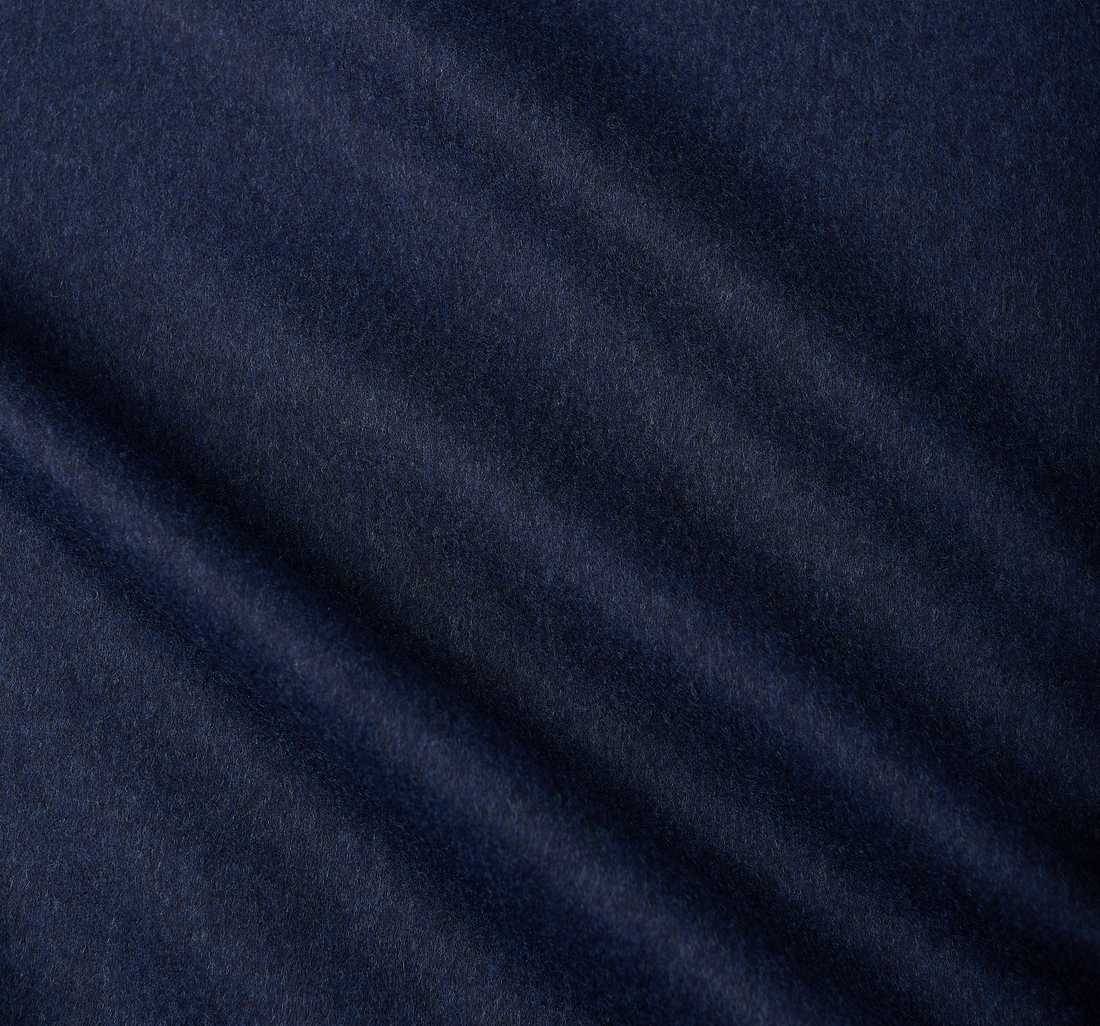 Ткань плащевая шерстяная с пропиткой Rain System. Цвет синий в наличии