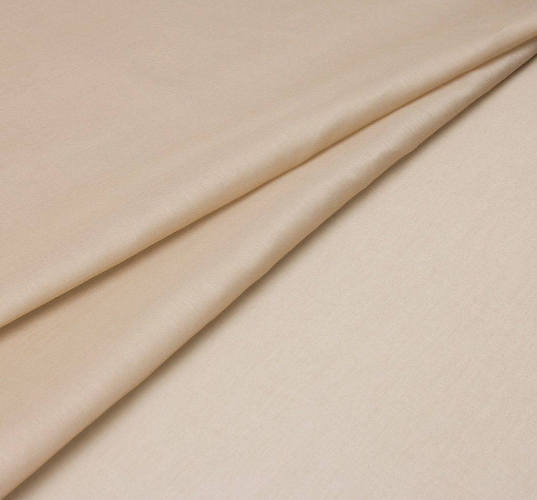 Батист из 100% хлопка бежевого цвета в наличии