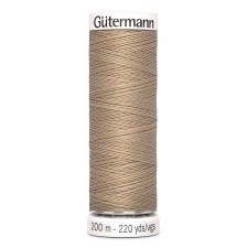 Нитки Gutermann швейные 200м, цвет 215 в наличии