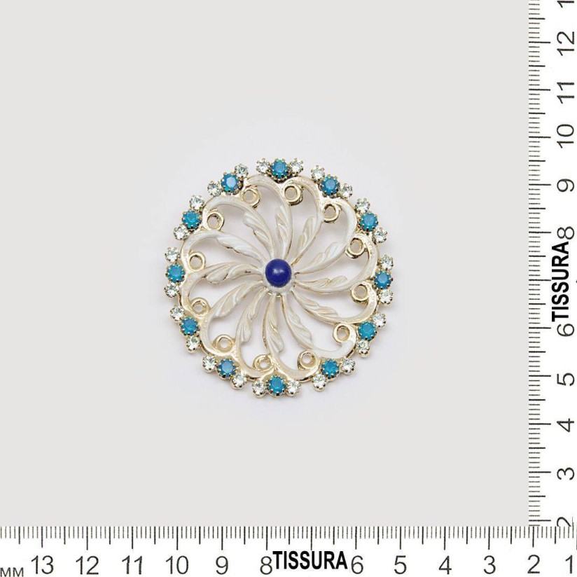 Пуговица со стразами Swarovski в наличии