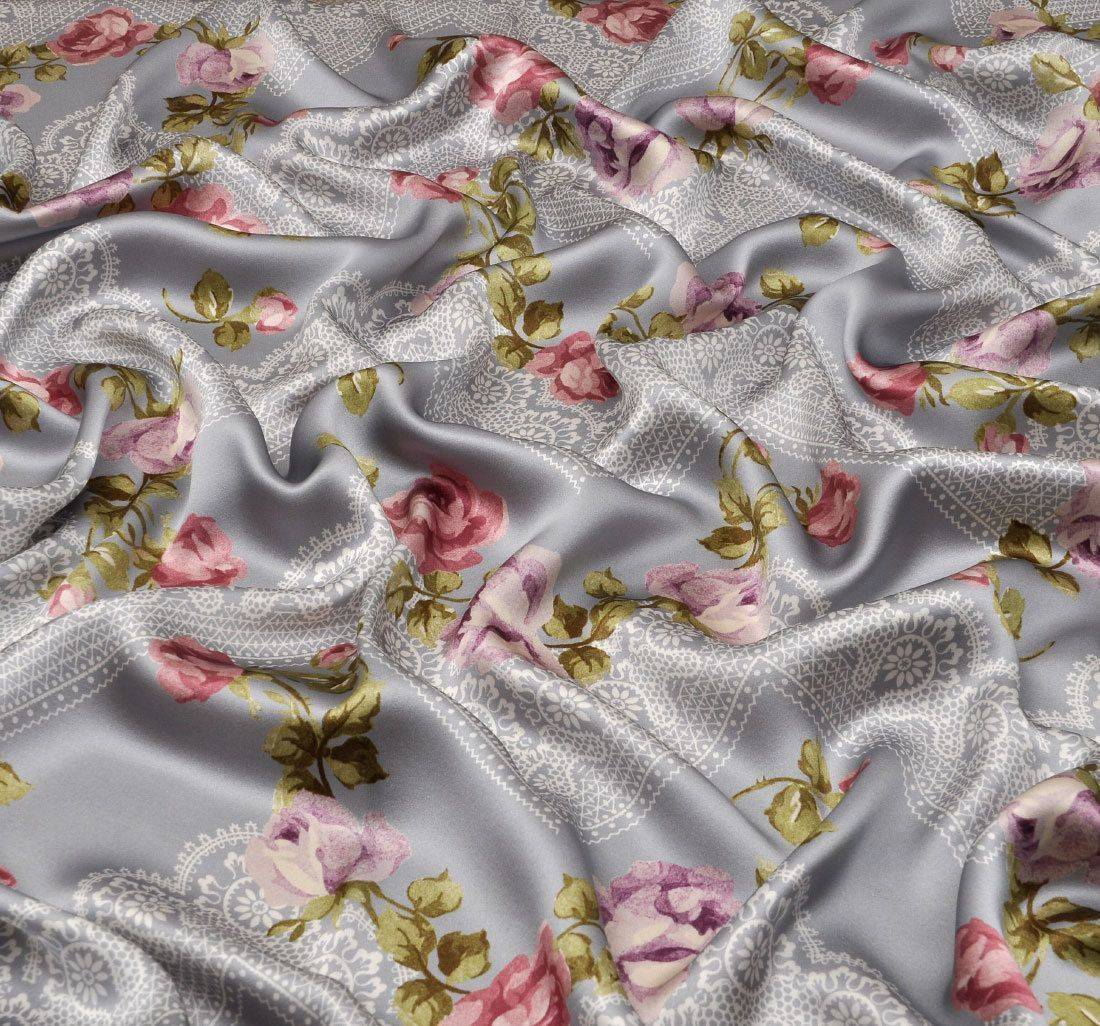 Атлас шелковый в наличии