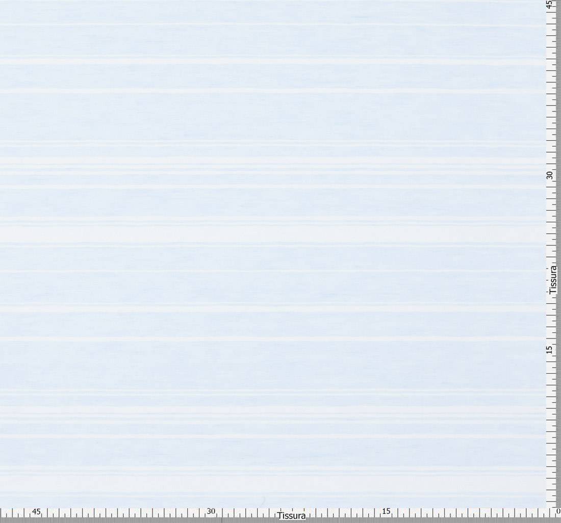 Ткань из хлопка и льна в бело-голубую полоску в наличии