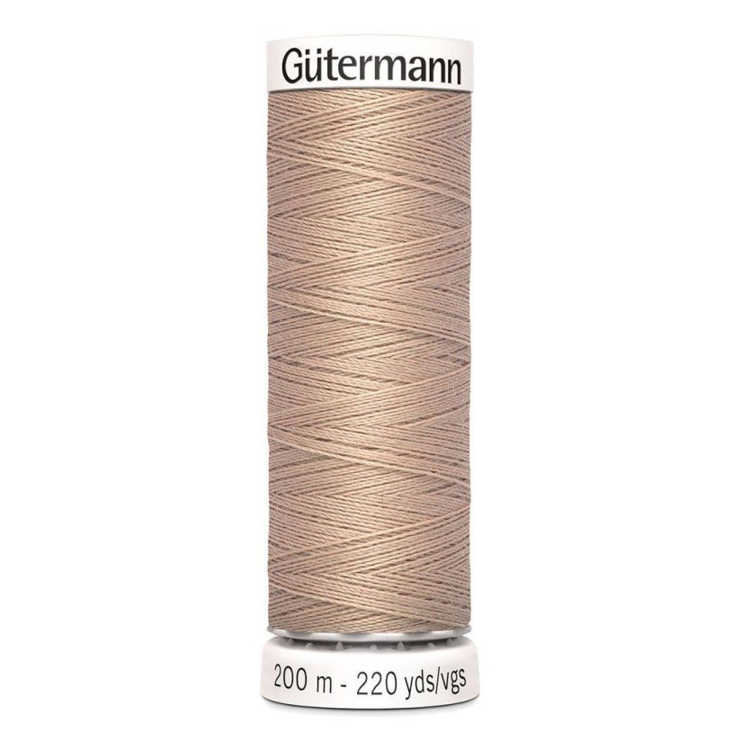 Нитки Gutermann швейные 200м, цвет 422 в наличии
