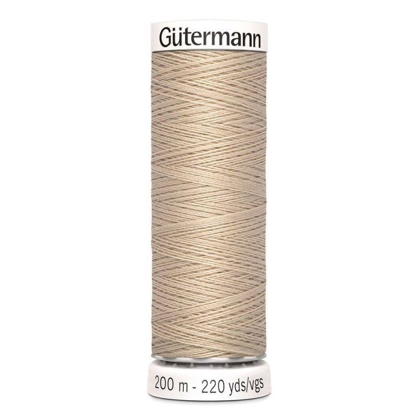 Нитки Gutermann швейные 200м, цвет 198 в наличии