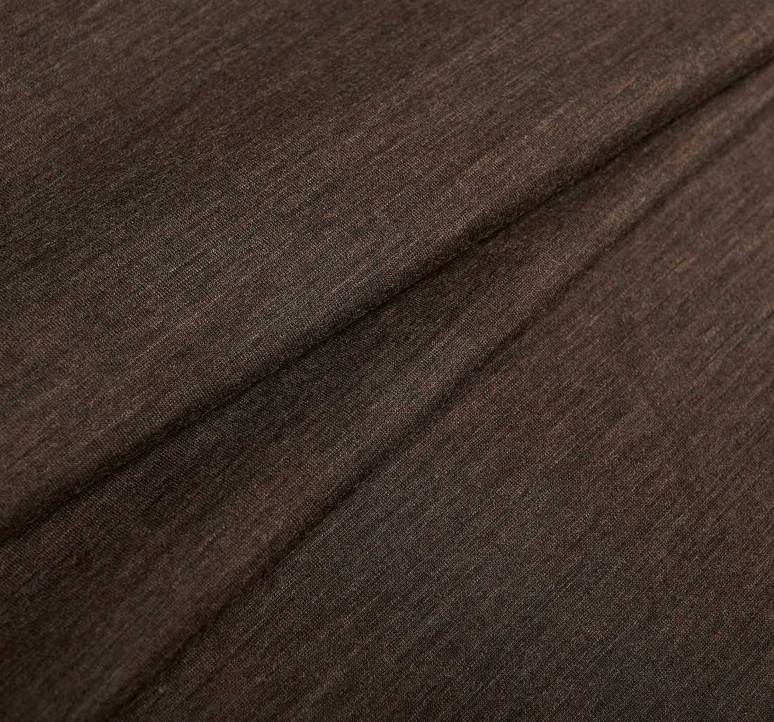 Трикотаж шерстяной двусторонний от Loro Piana из коллекции "Шедевр". Цвет бежевый/коричневый в наличии