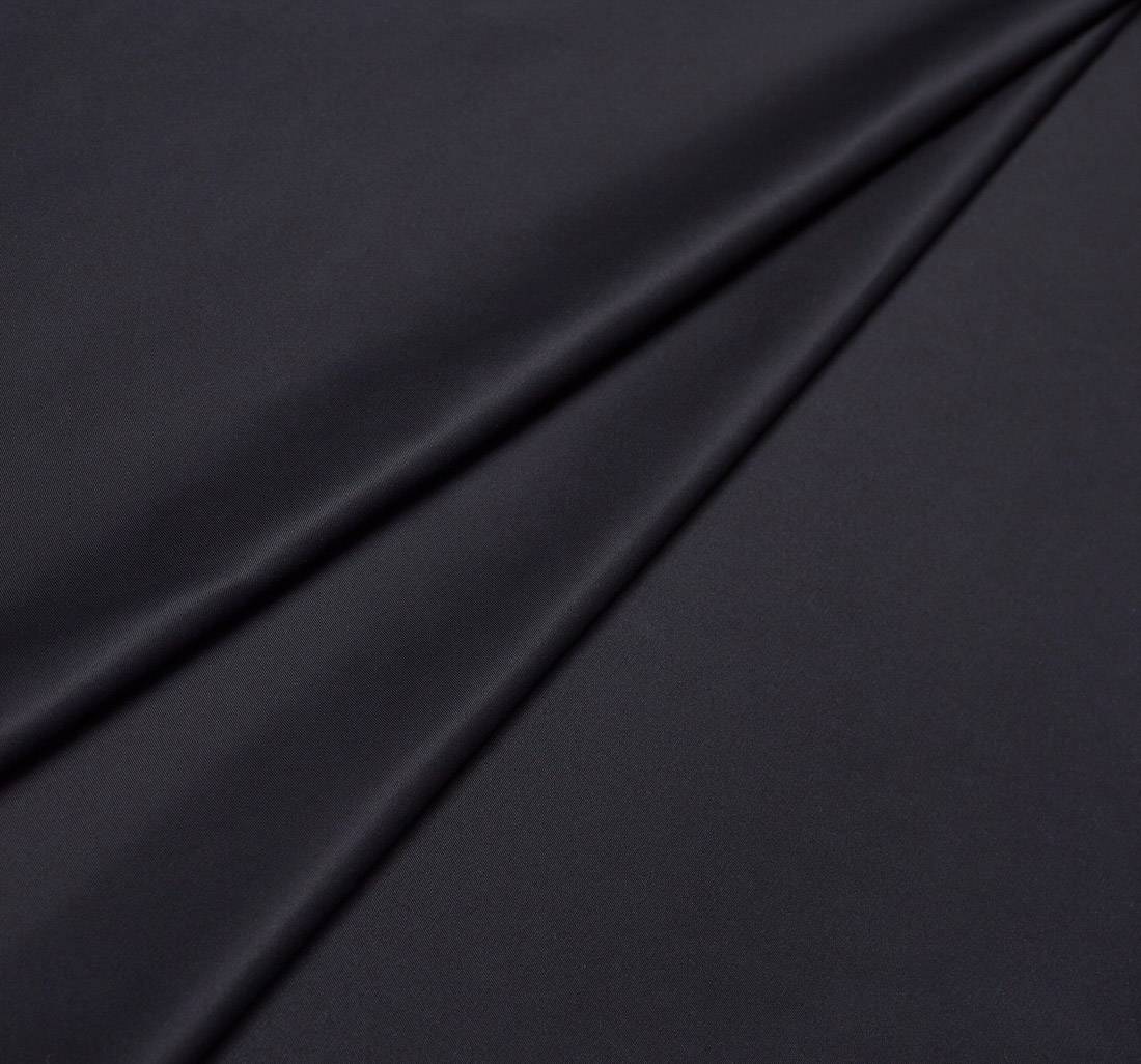 Габардин темно-синего цвета из 100% хлопка из коллекции "Gabardilia" от Solbiati в наличии