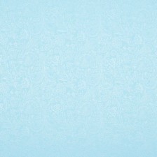 Жаккард шелковый бирюзовый с растительным узором в наличии