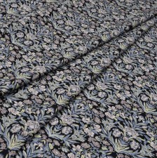 Хлопок Tana Lawn от Liberty. Принт «Seagrass» (Морская трава). Цвет черный/серый/розовый в наличии
