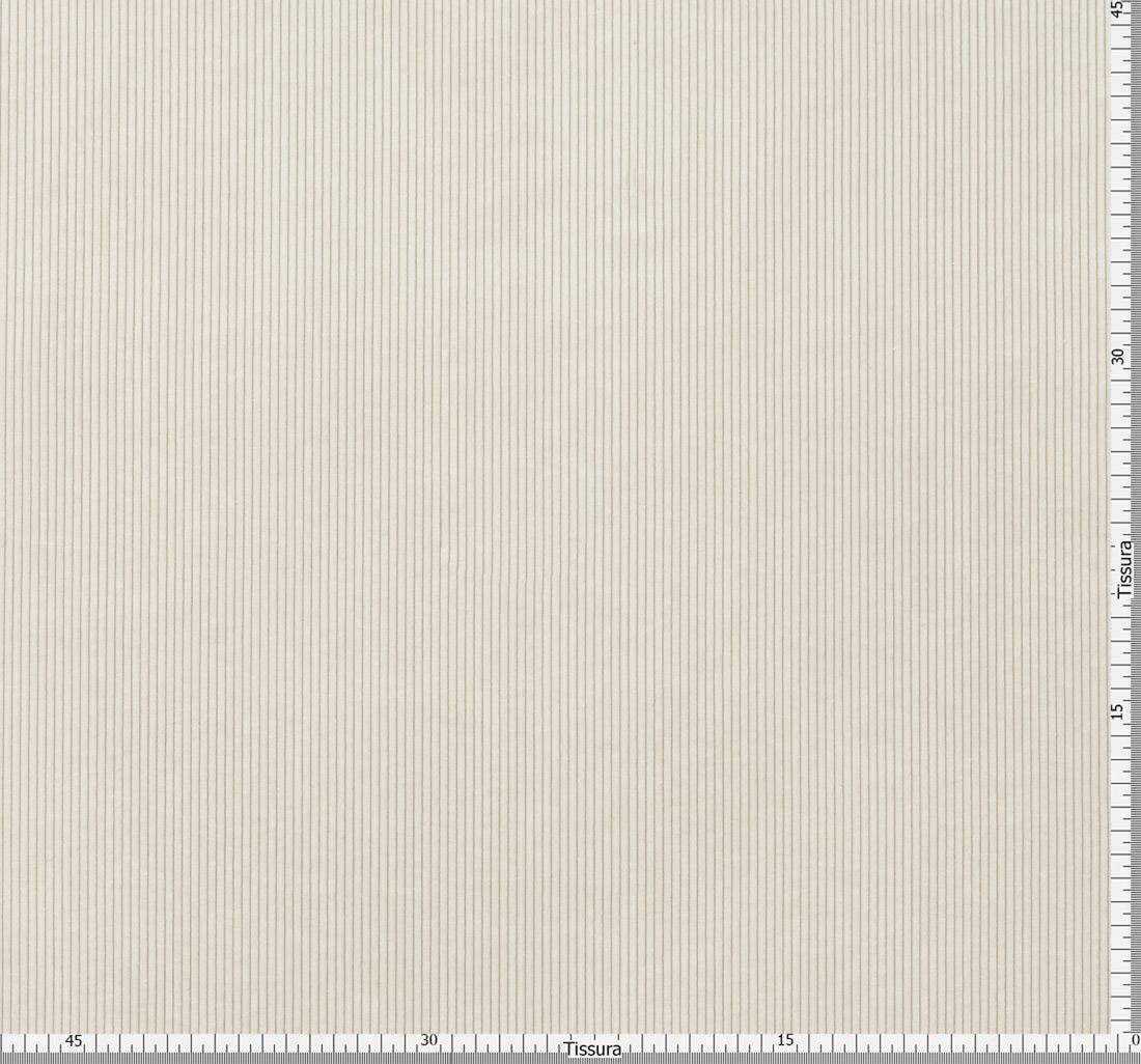 Вельвет из хлопка с добавлением льна и кашемира. Цвет "слоновая кость" в наличии