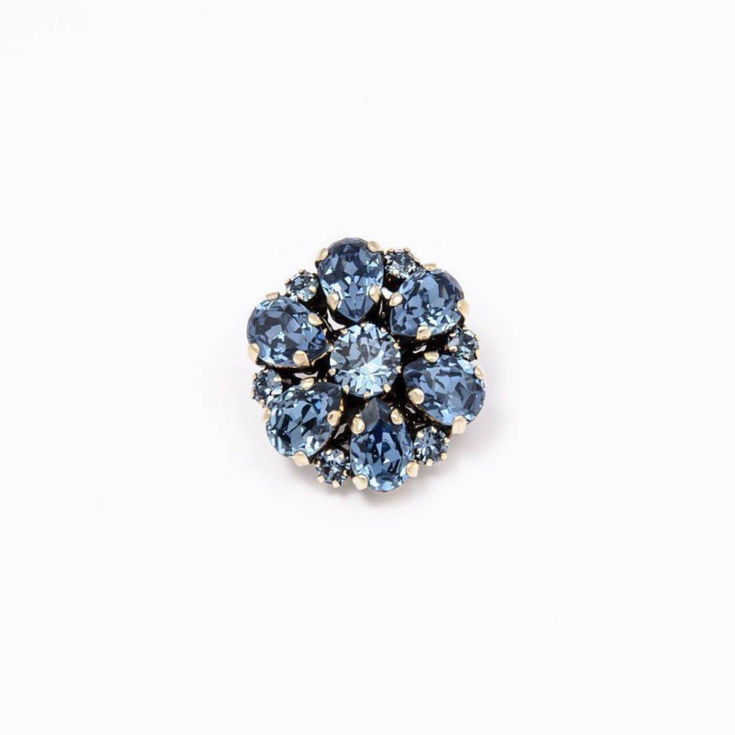 Пуговица со стразами Swarovski в наличии