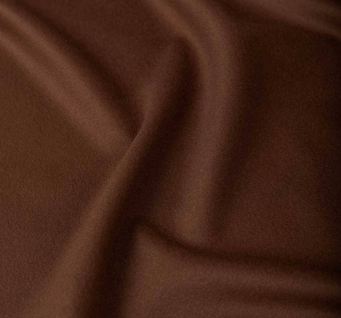 Кашемир пальтовый с водоотталкивающей пропиткой Rain System. Цвет коричневый в наличии