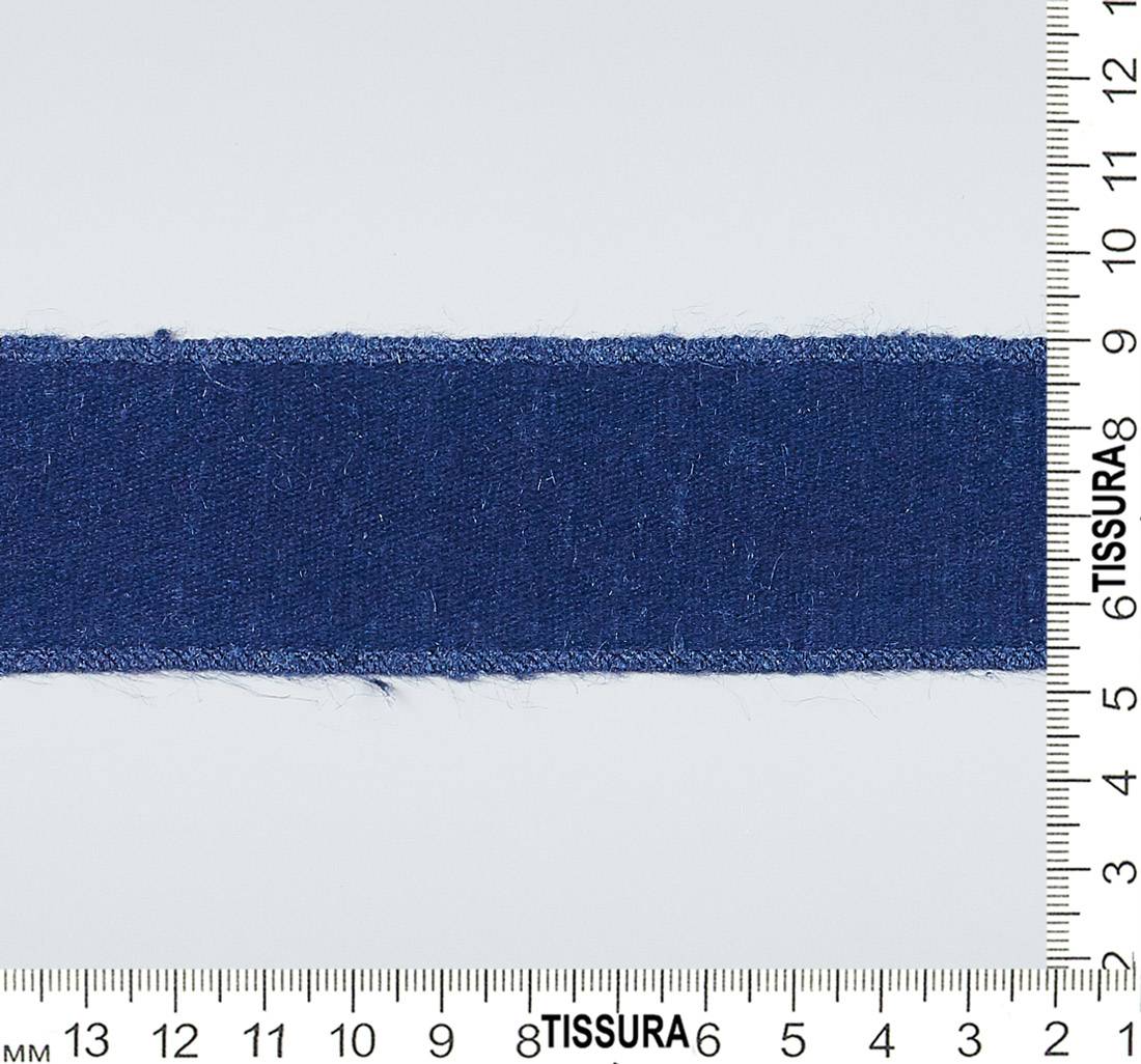 Лента шелковая синего цвета в наличии