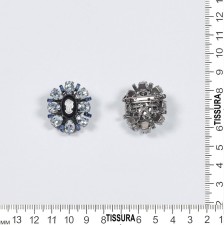 Брошь-камея со стразами Swarovski в наличии