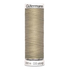 Нитки Gutermann швейные 200м, цвет 131 в наличии