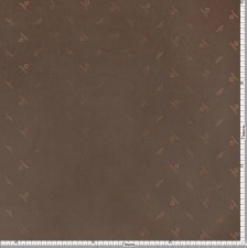 Ткань подкладочная с жаккардовым логотипом Dormeuil. Цвет темно-коричневый в наличии