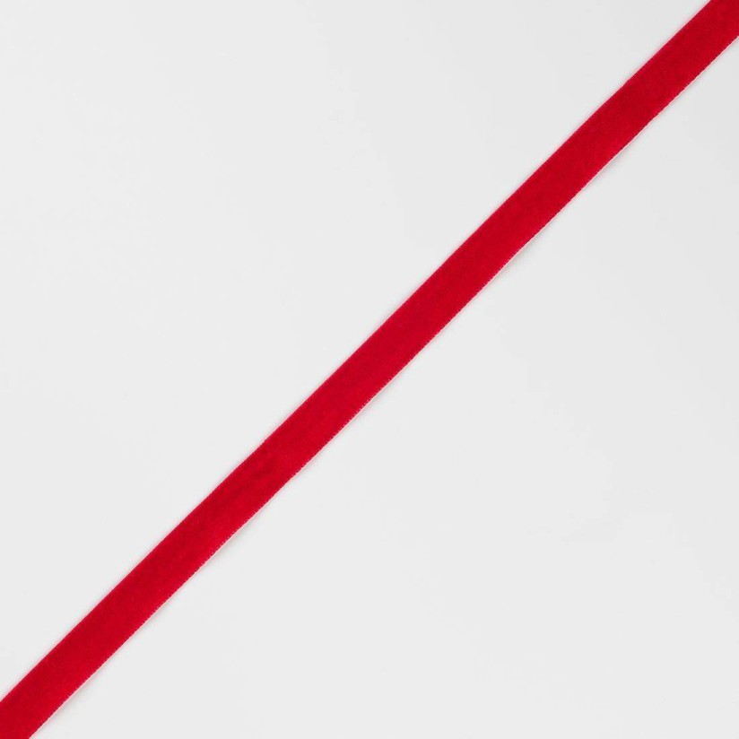 Тесьма бархатная двусторонняя в наличии