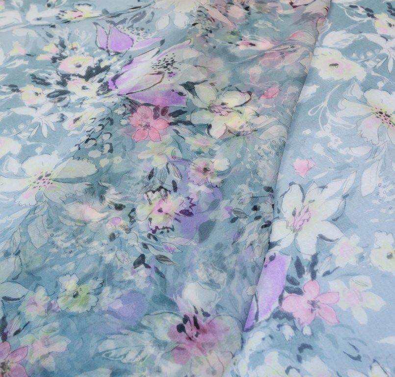 Шифон-крэш в наличии