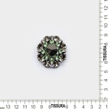 Пуговица со стразами Swarovski в наличии