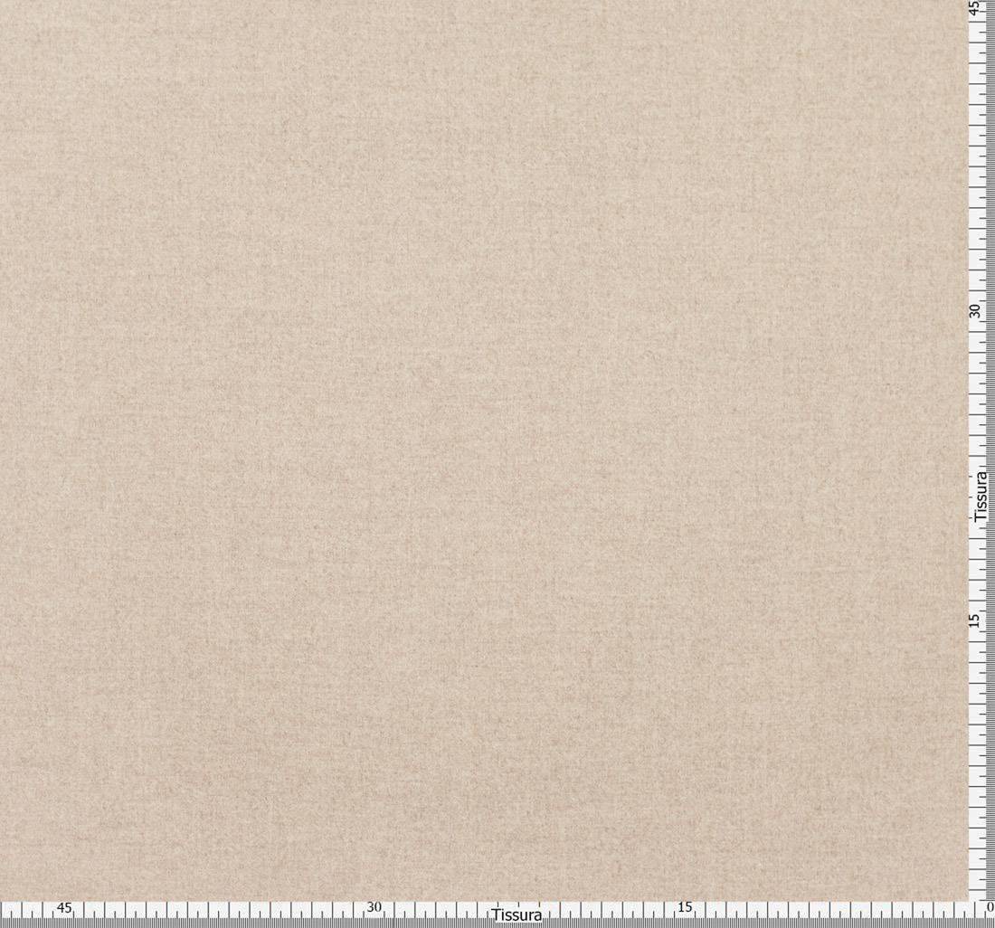 Ткань костюмная "Cashmere Raw" от Loro Piana из 100% кашемира. Цвет натуральный бежевый в наличии