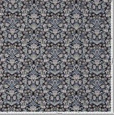 Хлопок Tana Lawn от Liberty. Принт «Seagrass» (Морская трава). Цвет черный/серый/розовый в наличии