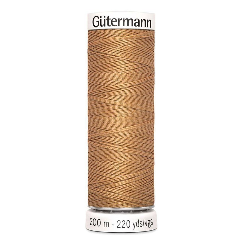 Нитки Gutermann швейные 200м, цвет 307 в наличии