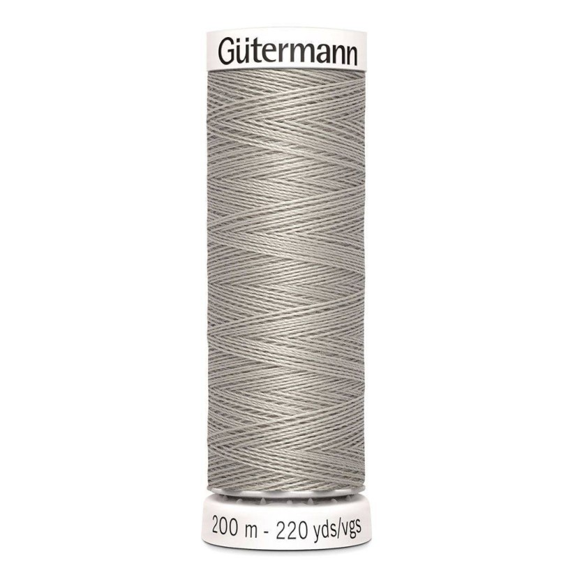 Нитки Gutermann швейные 200м, цвет 118 в наличии