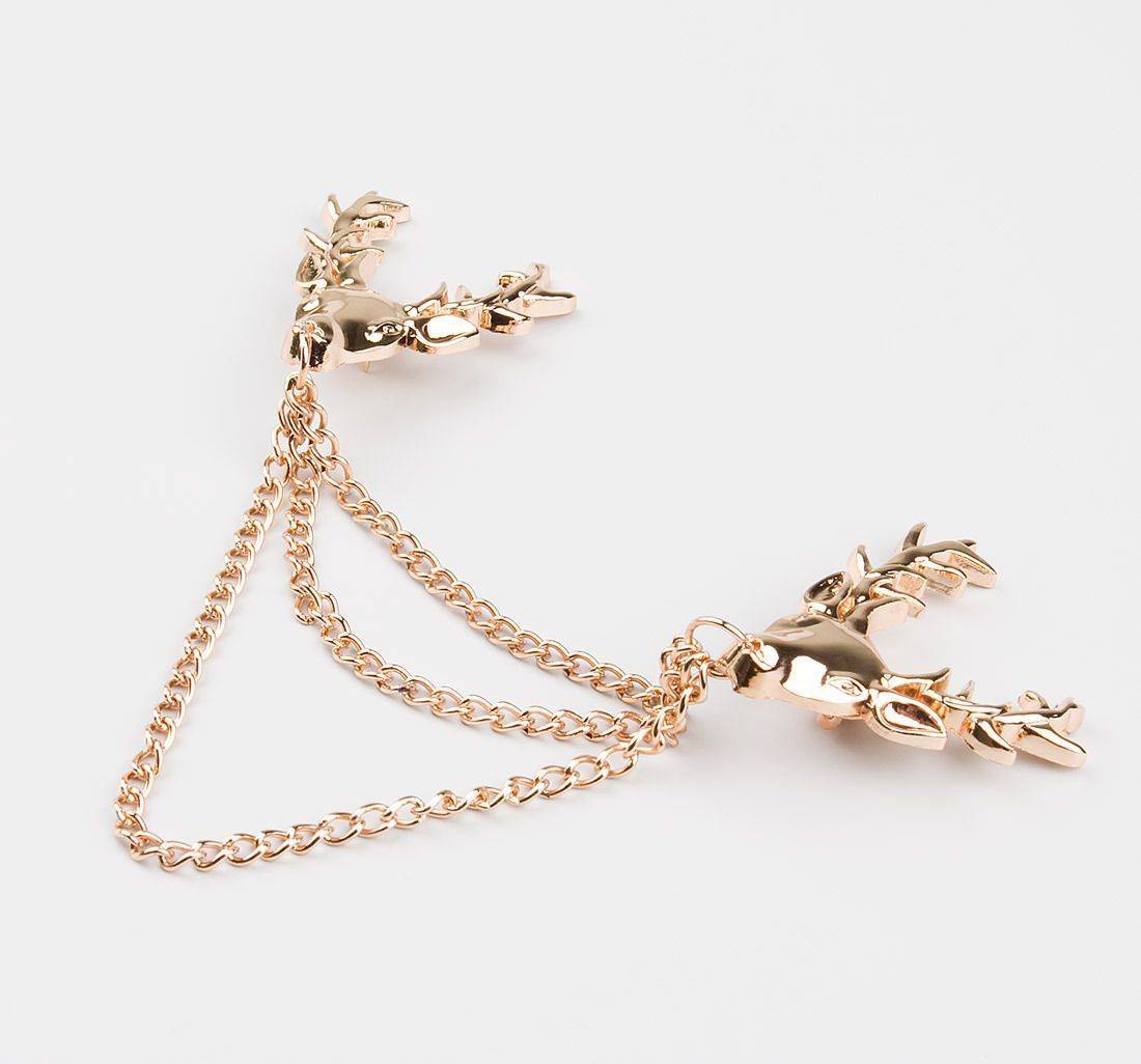 Брошь двойная в наличии