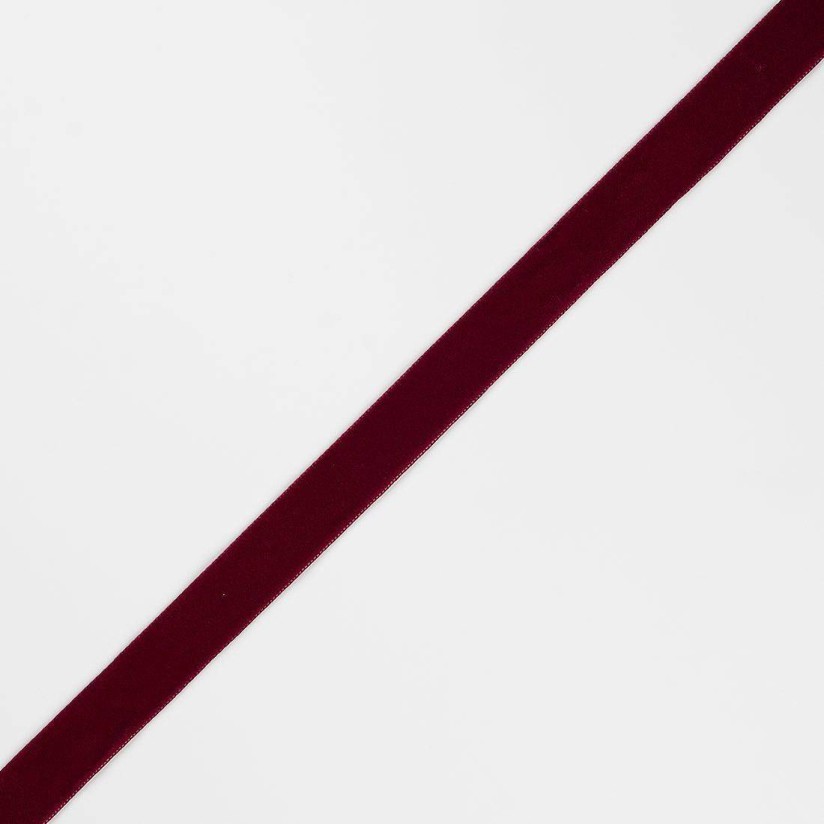 Тесьма бархатная двусторонняя в наличии