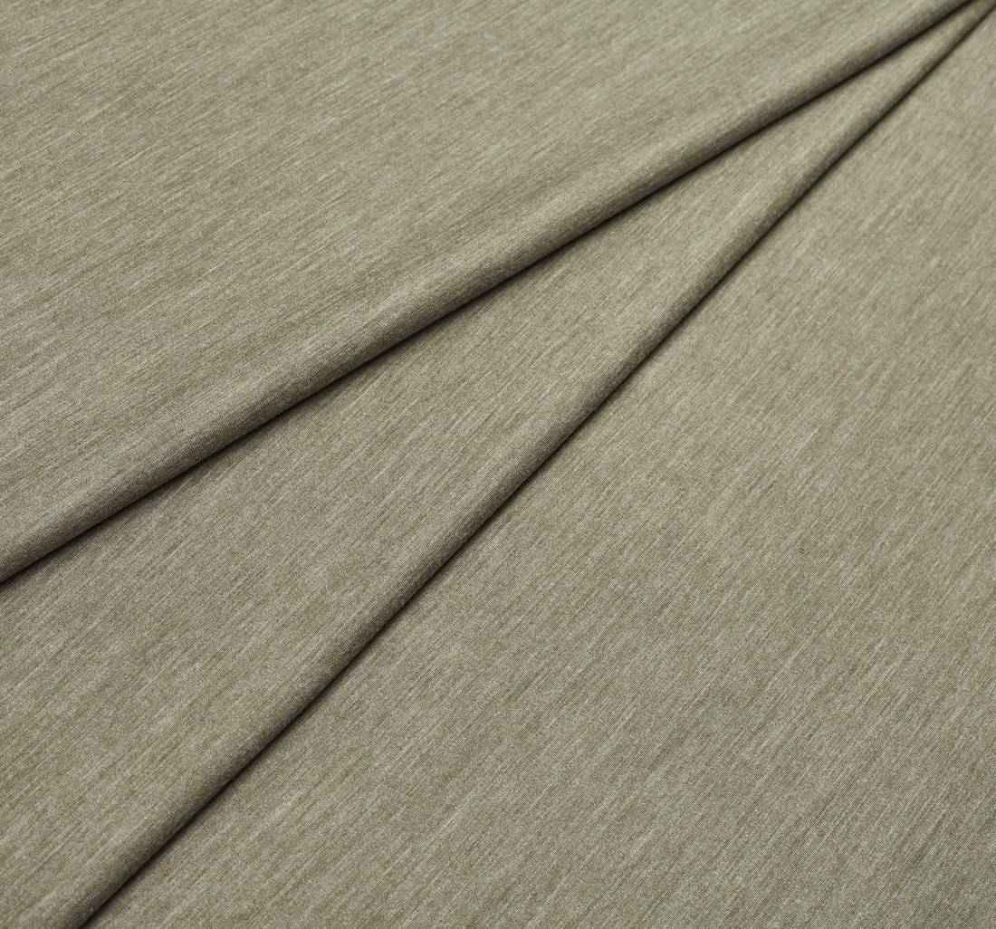 Трикотаж шерстяной двусторонний от Loro Piana из коллекции "Шедевр". Цвет серо-бежевый/оливковый в наличии