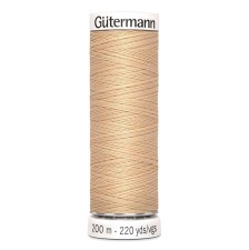 Нитки Gutermann швейные 200м, цвет 421 в наличии