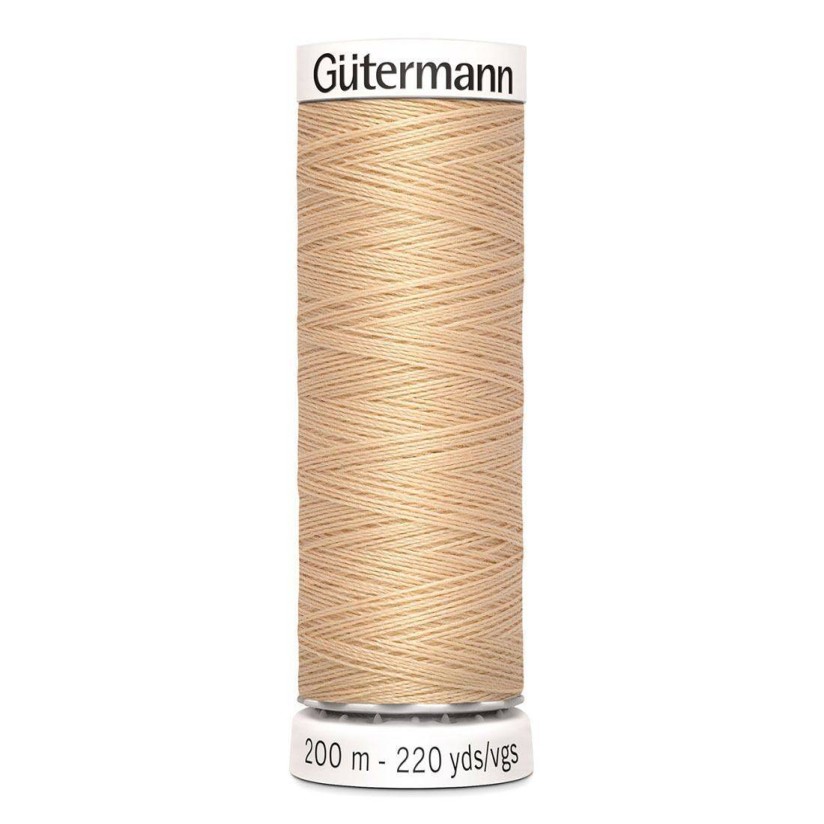 Нитки Gutermann швейные 200м, цвет 421 в наличии